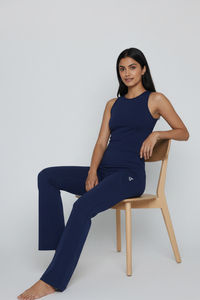 Zelocity Quick Dry Track Pant - Navy Peony — thumbnail 5